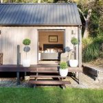 Casa modular moderna em madeira com terraço incluído