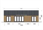 Casa modular moderna em madeira com terraço incluído - Image 13