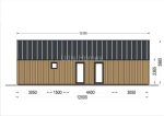 Casa modular moderna em madeira com terraço incluído - Image 15