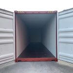 Container Marítimo 40 Pés High Cube – Vermelho (Novo Primeiro Viagem - Altura Extra)