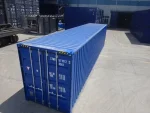 Contentor Marítimo 40 Pés High Cube (HC) – Novo Primeira Viagem (Altura Extra 2,89m)